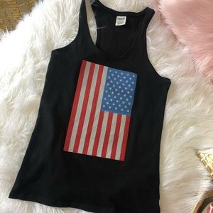 PINK Victoria’s Secret American flag tank top